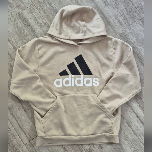 adidas Other - Adidas Cream Hoodie with Black Accents